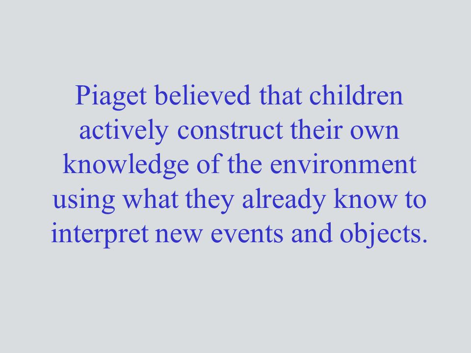 Cognitive Development Piaget s and Vygotsky s Theories ppt video online download